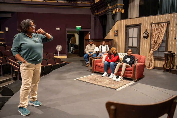 Natalie Davis Miller, a Notre Dame employee, directs her first performance at the SBCT