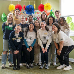 Notre Dame students volunteered at A Rosie Place in South Bend